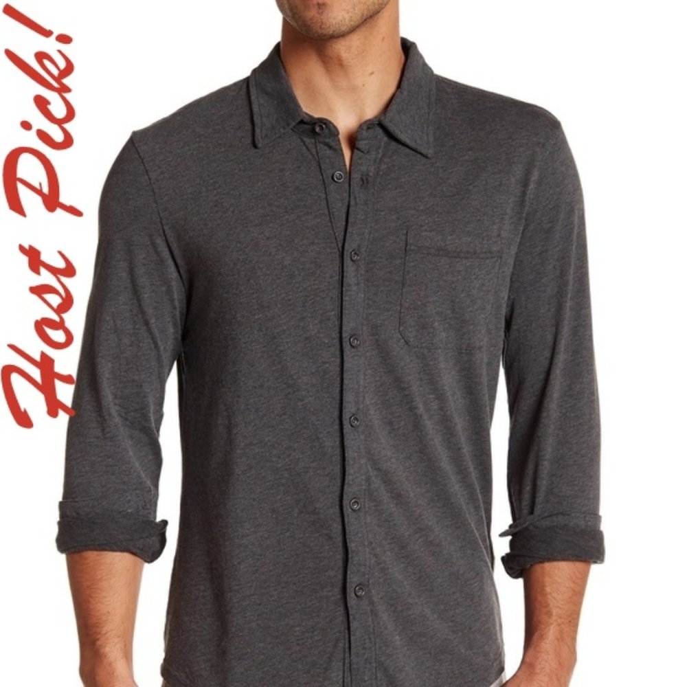 MODODOC Long Sleeve Shirt Cotton Knit Men's NEW NWT Soft Cozy 🎉HP🎉 - Picture 3 of 11